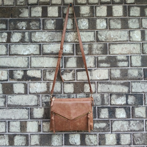 Free People Handbags - Free people brown cross body bag